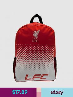 Liverpool FC Boot Bag School Boots Training Sport Black Crest Fan Official