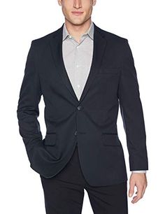 J.M Haggar Mens Premium Stretch St.Slim Fit Plain Suit /& Pant