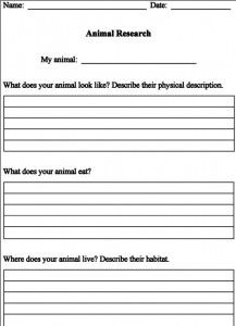 research project templates