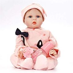 Washable 28/" Toddler Girl Doll Child Model Reborn Dolls for Girls Gold Long Hair
