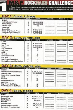 15 best workout plan