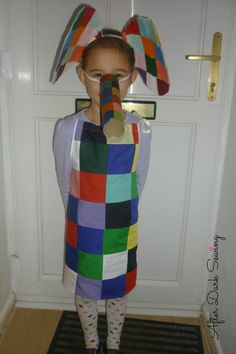 World book day elmer costume