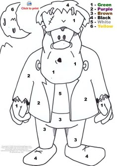 printable halloween coloring pages color by number halloween color by number - Halloween Colour By Number printable halloween coloring pages color by number halloween color by number - Halloween Colour By Number