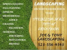 10 best landscaping flyer templates images flyer template