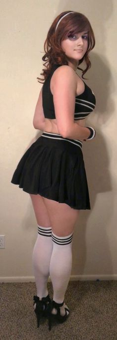 Schoolgirl gay tranny muscle