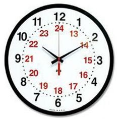 9 24 hour clock ideas | 24 hour clock, teaching time, clock