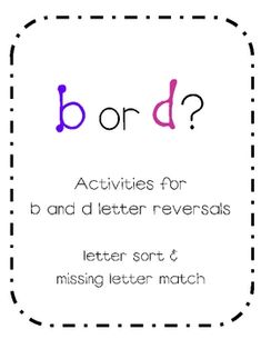 Reversing Letters And Words When Writing Reversing Letters And Words When Writing