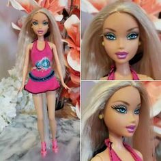 Barbie My Scene Kennedy Doll Street Style Outfit Red Top White Pants Rare Barbie My Scene Kennedy Doll Street Style Outfit Red Top White Pants Rare