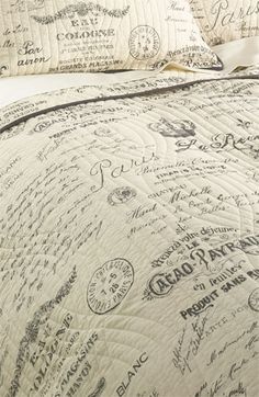 love letter duvet cover