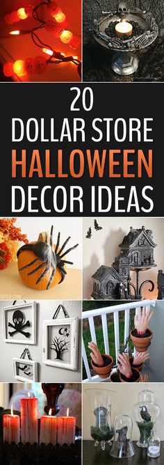 diy projects and crafts 20 dollar store halloween decor ideas