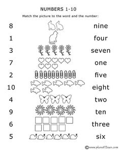 Writing Numbers 110 Worksheets Kindergarten Numbers 1 10 Number Worksheets Kindergarten Numbers Kindergarten Number Words Worksheets