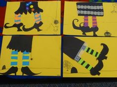 witch legs one of my halloween favorite art projects creativityiscontagiousorg