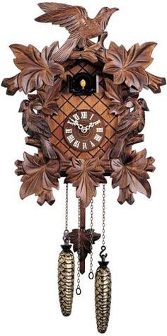BuGu-MM Vintage Decorative Clock Hanging Wood Cuckoo Clock Farmhouse Home D/écor