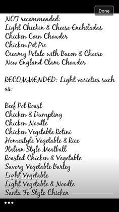 Progresso Light Soups 40 Delicious Flavors 100 Calories Or Less Progresso Soup Thm Tweekly Meal