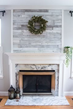DIY Fireplace Makeover....in One Weekend Under $100! | Mantels