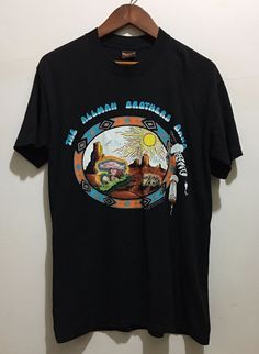 Vintage RARE 1996 The Allman Brothers Band Tour T Shirt SIZE S-2XL REPRINT