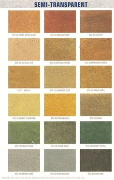 39 Best Concrete Stain Colors Images 39 Best Concrete Stain Colors Images