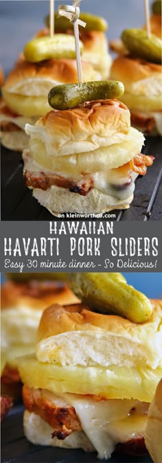22029 best easy family dinner recipes images on pinterest dinner hawaiian havarti pork sliders an easy family dinner idea that takes just 30 minutes you can t go wrong with fun party food like this for dinner