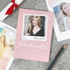 43 best graduation invites announcements thank yous images on