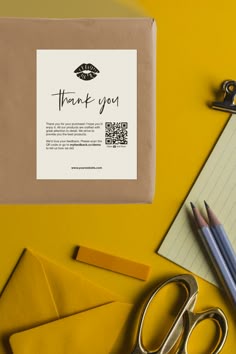 Cat Christmas Small Business Cards Custom Business Stickers Custom Thank You Card Cute Cat Packaging Supplies Cat Lady Business Material