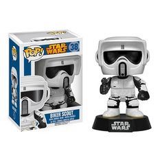1 FREE Official Star Wars Trading Card Bundle 62231 x Star Wars Vinyl Bobble-Head Figure w// Stand First Order Snowtrooper: Funko POP
