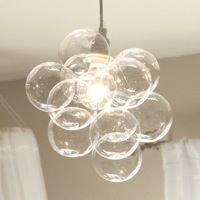 DIY Bubble Chandelier DIY Bubble Chandelier