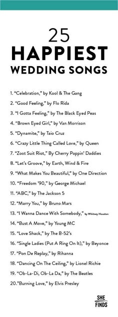 wedding music list template