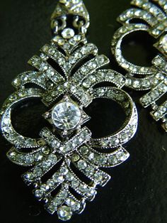 61 Best Jewelry From 20 S 40 Images On Pinterest Vintage Perfect Art Deco Rhinestone Chandelier Earings Wedding 1920s 1930s Style Jewelry