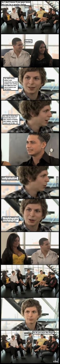 michael cera jersey shore hair pauly d guilty pleasure yes i have a thing for pauly d michael cera jersey shore hair pauly d guilty pleasure yes i have a thing for pauly d