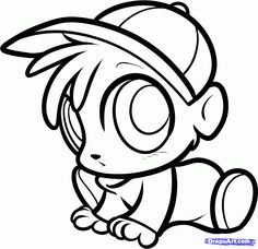 draw chibi alvin alvin and the chipmunks step by step drawing