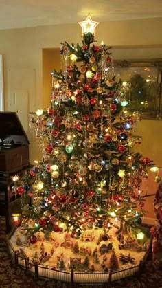 Cotill Christmas Tree Skirt Decorations 48 inch Red and White Large Traditional Velvet Tree Ornaments Decoration for Merry Christmas