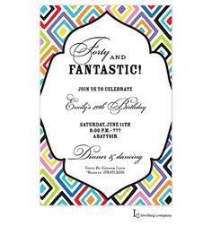 82 Best Birthday Party Invitations For S Images On Pinterest In Mod Mosaic Invitation Safras Paper Open House Sweet Six Themed Parties