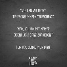 Ironie flirten