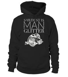 Boys Girls Sawdust is Man Glitter Teen Youth Hoodies Black
