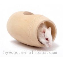 Natural Wooden Funny Climbing Ladder Molar Fun Toy for Pet Rat Hamster yw