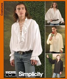Size XN McCalls Patterns M6044 Mens Shirts X-XXL-XXXL