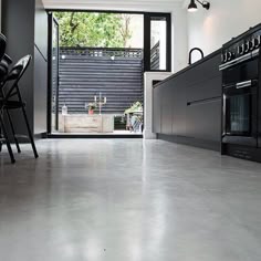 97 Best Concrete Kitchen Floor Images Dining Modern Top 50 Best Concrete Floor Ideas Smooth Flooring Interior Designs