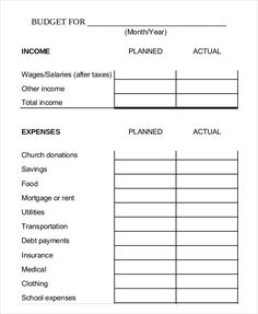 sample church budget template free 13 excel budget template mac