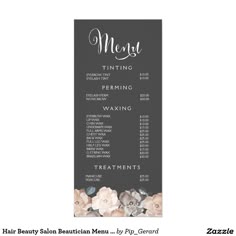 facials medical spa menu of services bss cards logos menus spa menu of services template