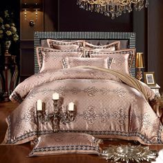11 Best Very Good Quality Bedding Set Images King Queen Bed 15 Colors Luxury 60s Palace Dobby Cotton King Queen Size Bedding Set 4pcs Duvet Cover Silk Satin Housse De Couette Ropa Cama In Sets From Home