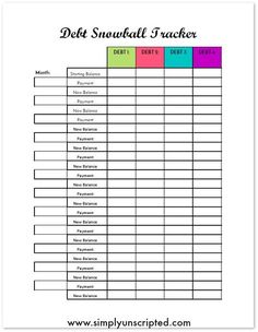 Dave ramsey snowball pdf