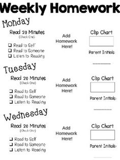 weekly assignment
