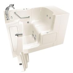 811 Best Whirlpool Bathtubs Images Jetted Tub Bathtub American Standard Gelcoat Value Series 4 3 Ft Walk In Whirlpool Bathtub With Outward Opening