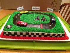 Car Race Track Birthday Cake Mike Car Race Track Birthday Cake Mike