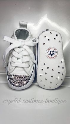 Latest Handmade Custom Monogram Glitter Letter Children Rhinestone Canvas Durable Non-slip Bowknot Ribbon Sneaker
