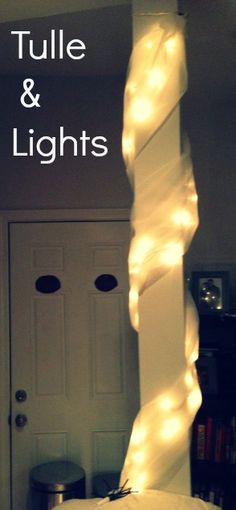 63 Best Tulle Decorations Images In 2019 Do It Yourself Garlands Tulle Lights Pole I Thought Of You When Saw This