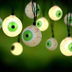 halloween decor indoor musical eyes light set are motion and sound activated and blink