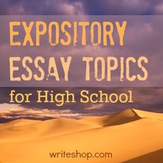 expository essay prompt