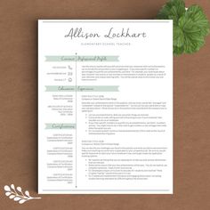 teacher resume template for word pages 1 3 page resume for
