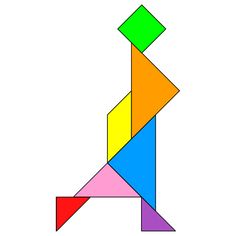 tangram woman tangram solution providing teachers and pupils with tangram puzzle activities